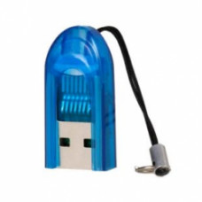 Картридер Smart Buy SBR-710 (SBR-710-B); USB 2.0; Blue