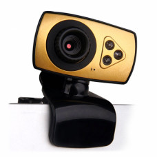 Web-камера DeTech FM458; USB2.0; Gold