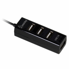 USB разветвитель (HUB) Smart Buy SBHA-160-K; Black (SBHA-160-K)