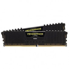 Оперативная память DDR4 SDRAM 2x8Gb PC4-19200 (2400); Corsair, Vengeance LPX Black (CMK16GX4M2A2400C16)