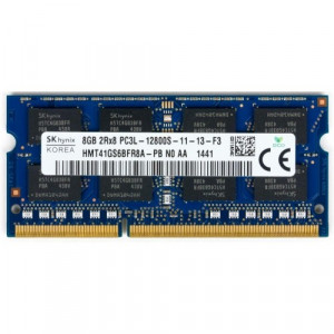 Оперативная память DDR3 SDRAM SODIMM 8Gb PC3-12800 (1600); Hynix (HMT41GS6BFR8A-PBN0)