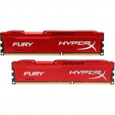 Оперативная память DDR3 SDRAM 2x8Gb PC3-12800 (1600); Kingston, HyperX FURY Red (HX316C10FRK2/16)