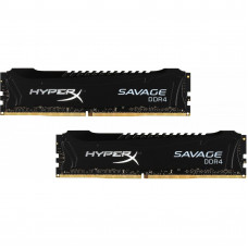 Оперативная память DDR4 SDRAM 2x8Gb PC4-19200 (2400); Kingston, HyperX Savage Black (HX424C12SB2K2/16)
