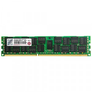 Оперативная память DDR3 SDRAM 16Gb PC3-12800 (1600); Transcend, ECC REG (TS16GJMA334Z)