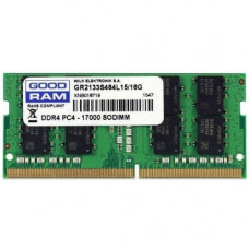 Оперативная память DDR4 SDRAM SODIMM 16Gb PC4-17000 (2133); GoodRAM (GR2133S464L15/16G)