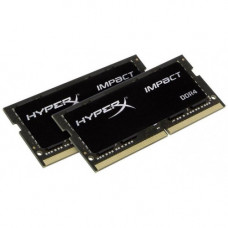 Оперативная память DDR4 SDRAM SODIMM 2x8Gb PC4-19200 (2400); Kingston, HyperX Impact Black (HX424S14IBK2/16)