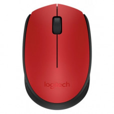Мышь беспроводная Logitech Wireless Mouse M171; USB; Red (910-004641)