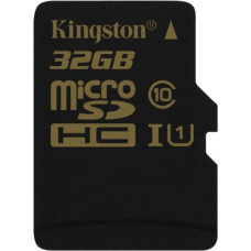 Карта памяти micro SDHC 32Gb Kingston; Class 10 UHS-I; No adapter (SDCA10/32GBSP)