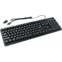 Клавиатура проводная SVEN Standard 301; USB&PS/2; Black (SV-0310301PUB)