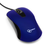 Мышь проводная Gembird MOP-400-B; USB; Blue