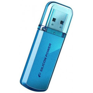 Flash-память Silicon Power Helios 101; 4Gb; USB 2.0; Blue (SP004GBUF2101V1B)