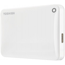 Жесткий диск USB 3.0 500.0 Gb; Toshiba Canvio Connect II; White (HDTC805EW3AA)