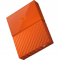 Жесткий диск USB 3.0 4000.0 Gb; Western Digital My Passport Orange (WDBYFT0040BOR-WESN)