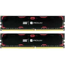 Оперативная память DDR4 SDRAM 2x4Gb PC4-19200 (2400); GoodRAM Iridium Black (IR-2400D464L17S/8GDC)