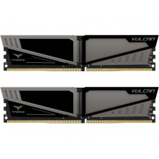 Оперативная память DDR4 SDRAM 2x4Gb PC4-19200 (2400); Team T-Force Vulcan Gray (TLGD48G2400HC14DC01)