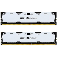 Оперативная память DDR4 SDRAM 2x4Gb PC4-19200 (2400); GoodRAM Iridium White (IR-W2400D464L15S/8GDC)