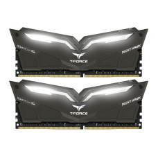 Оперативная память DDR4 SDRAM 2x16Gb PC4-21300 (2666); Team T-Force Night Hawk Black LED/White (THWD432G2666HC15BDC01)