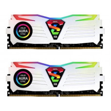 Оперативная память DDR4 SDRAM 2x8Gb PC4-19200 (2400); Geil Super Luce White RGB Sync LED (GLWS416GB2400C16DC)