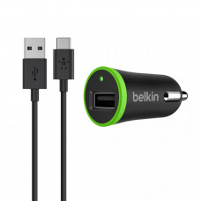 Автомобильные аксессуары Зарядное устройство от прикуривателя автомобиля Belkin + кабель micro USB 1,2м