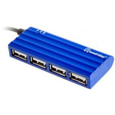 USB разветвители (HUB) Smartbuy SBHA-6810-B USB 2.0; 4 порта; Blue