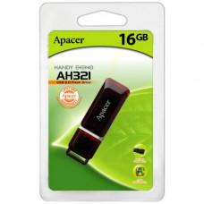 Flash-память Apacer AH321 (AP16GAH321R-1); 16Gb; USB 2.0; Red