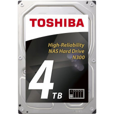 Жесткий диск SATAIII 4000.0 Gb; Toshiba N300 NAS (HDWQ140UZSVA)