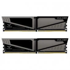 Оперативная память DDR4 SDRAM 2x4Gb PC4-21300 (2666); Team T-Force Vulcan Gray (TLGD48G2666HC15BDC01)
