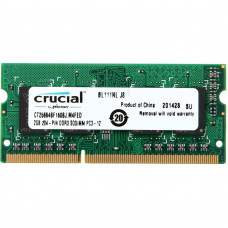 Оперативная память DDR3 SDRAM SODIMM 2Gb PC3-12800 (1600); Crucial (CT25664BF160BJ)