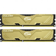 Оперативная память DDR3 SDRAM 2x4Gb PC3-12800 (1600); Team Vulcan Yellow (TLYED38G1600HC9DC01)