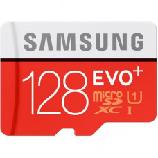Карта памяти micro SDXC 128Gb Samsung; Class 10; Evo Plus UHS-I R80/W20MB/s; With SD-adapter (MB-MC128DA)