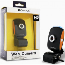 Web-камера Canyon CNR-WCAM420HD; Black&Orange (CNR-WCAM420HD)