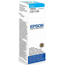 Чернила Epson C13T66424A; для Epson L100/L200; Cyan