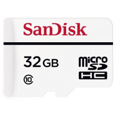 Карта памяти micro SDHC 32Gb SanDisk; High Endurance Video Monitoring; Class 10; W20MB/s; With SD-adapter (SDSDQQ-032G-G46A)