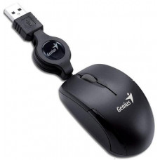 Мышь проводная Genius Micro Traveler; Notebook Optical Mouse; USB; Black (31010100101)