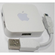 USB разветвители (HUB) Dellta iHUB-2; HUB USB 2.0; 4-Ports; White