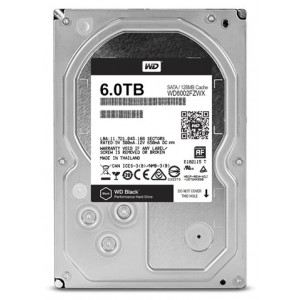 Жесткий диск SATAIII 6000.0 Gb; Western Digital Black (WD6002FZWX)