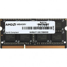 Оперативная память DDR3 SDRAM SODIMM 4Gb PC3-10600 (1333); AMD (R334G1339S1S-UO)