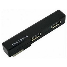 USB разветвители (HUB) USB внешний DeTech DE-V14; 4-порта; чёрный