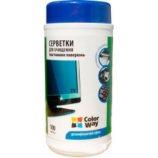 Чистящее средство Чистящие салфетки для оргтехники ColorWay CW-1072