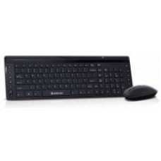 Клавиатура+мышь беспроводная Defender Domino 825; Nano; USB; Black (45825)