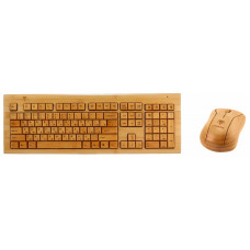 Клавиатура+мышь беспроводная Konoos KBKM-01; Wireless; Bambook