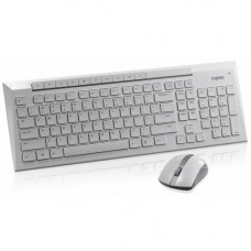 Клавиатура+мышь беспроводная Rapoo 8200p; Wireless; White