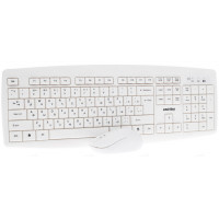 Клавиатура+мышь беспроводная Smart Buy 212332AG-W; USB; Wireless; White