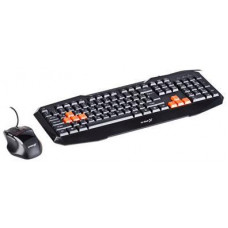 Клавиатура+мышь проводная Hi-Rali HI-KB103CM; USB; Gaming Keyboard; Black