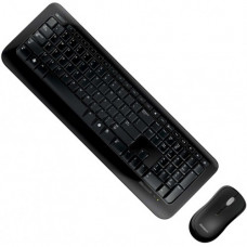 Клавиатура+мышь беспроводная Microsoft WL Desktop 800 USB RU Ret (2LF-00012); Wireless; Black
