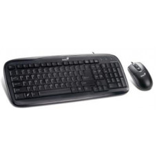 Клавиатура+мышь проводная Genius SlimStar C110; Slim; PS/2; Black (31330192127)