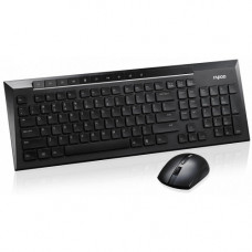 Клавиатура+мышь беспроводная Rapoo 8200p; Wireless; Black