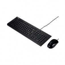 Клавиатура+мышь проводная Asus U2000 USB (90-XB1000KM00050-); Black