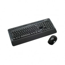 Клавиатура+мышь беспроводная Microsoft WL Blue Track Desktop 3000 Ru Ret (MFC-00019); Wireless; Black