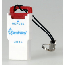 Картридер Smartbuy SBR-707-R; USB 2.0; Red